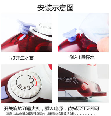 Опыт гладкой глажки в любом месте с LM-688 Travel Steam Iron 800W Electric